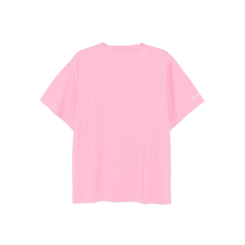 Balenciaga premium tee shirts detail and craftsmanship close-up