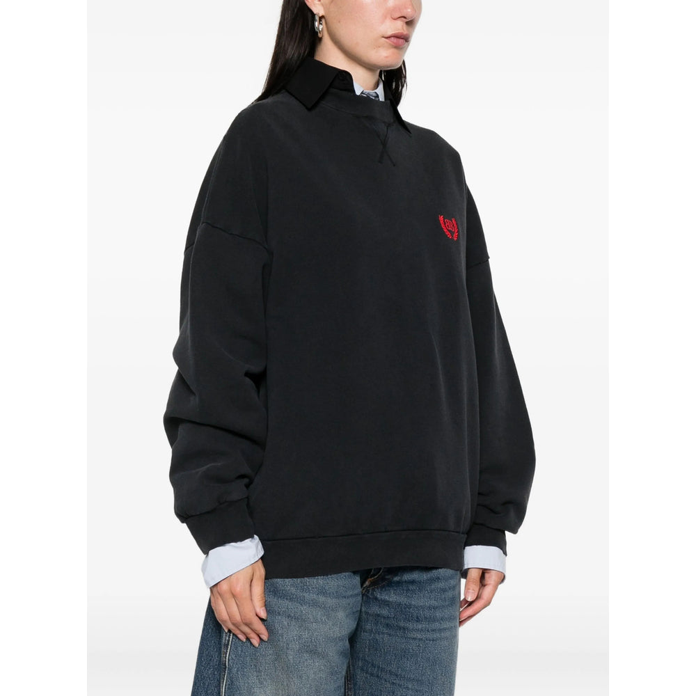 Balenciaga premium sweaters & pullovers detail and craftsmanship close-up