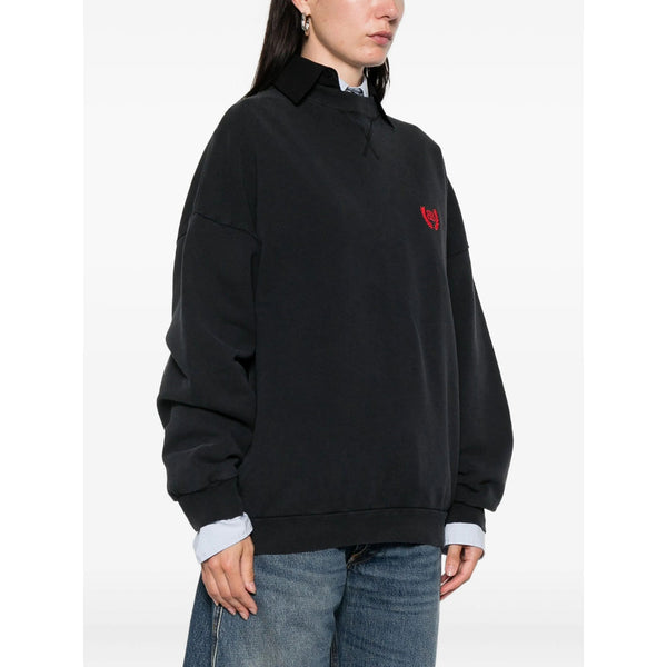 Balenciaga premium sweaters & pullovers detail and craftsmanship close-up