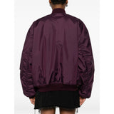 Close-up of Balenciaga jackets hardware and fine stitching