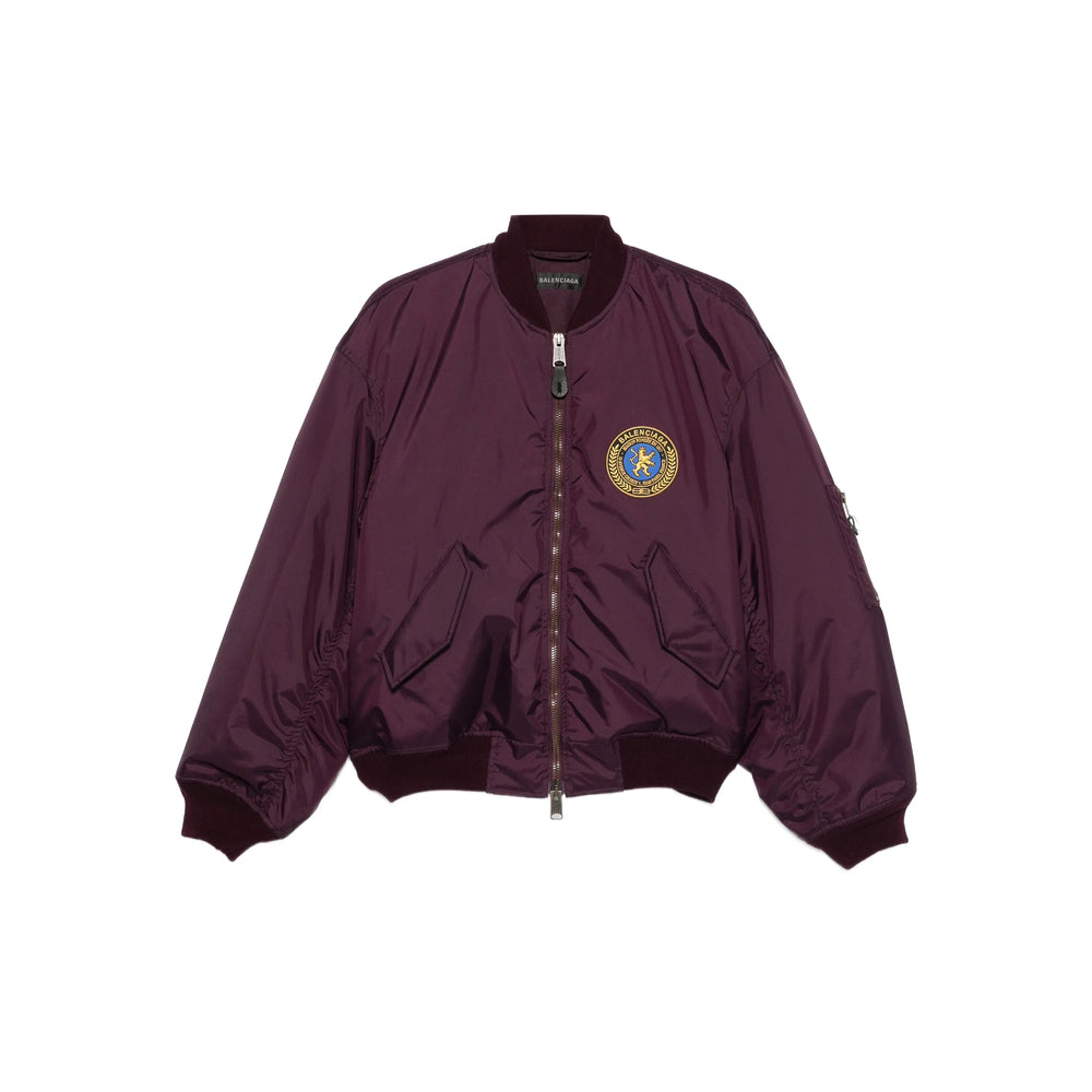 Balenciaga Jackets? Balenciaga Purple Jackets - Bomber Jackets Women Premium Casual Designer Jacket