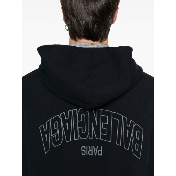 Close-up of Balenciaga sweaters & pullovers hardware and fine stitching