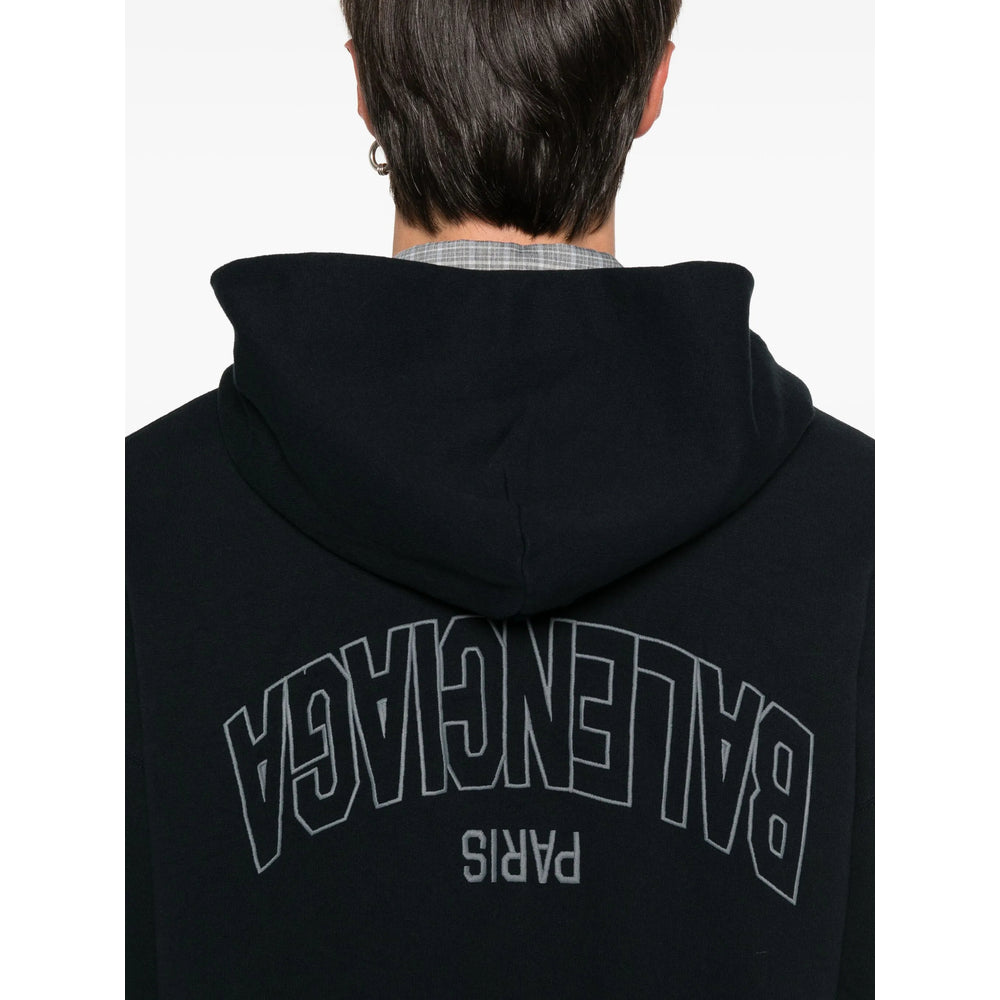 Balenciaga Hoodies? Balenciaga Blue Sweaters & Knitwear - Hoodies Men Comfortable Luxury Streetwear Hoodie