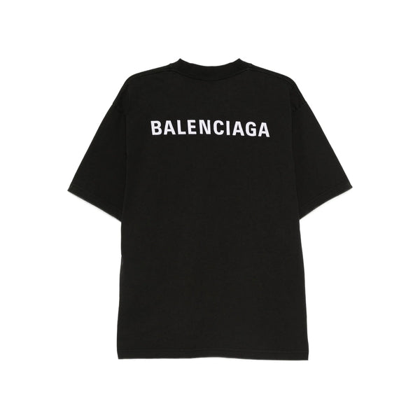 Balenciaga premium tee shirts detail and craftsmanship close-up