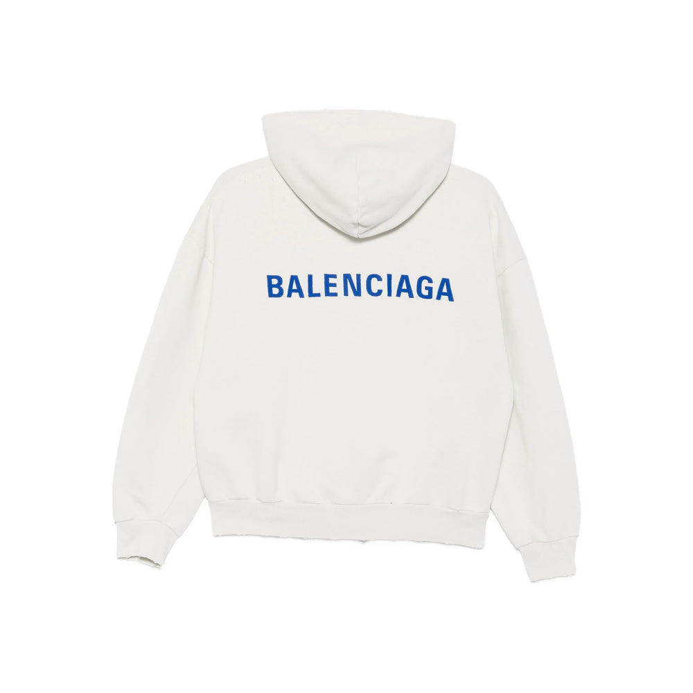 Balenciaga Hoodies? Balenciaga Neutrals Sweaters & Knitwear - Hoodies Men Comfortable Luxury Streetwear Hoodie