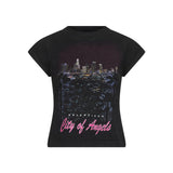Balenciaga tee shirts luxury designer piece front view