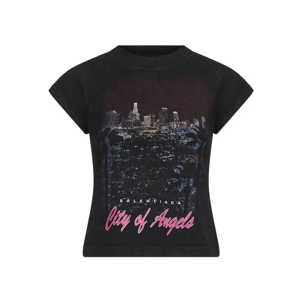Balenciaga tee shirts luxury designer piece front view