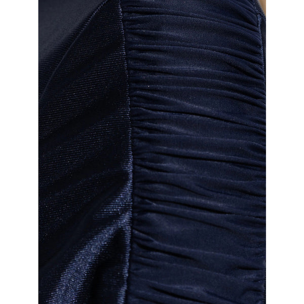 Close-up of Balenciaga cocktail dresses hardware and fine stitching