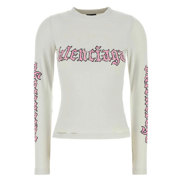 Balenciaga tee shirts luxury designer piece front view