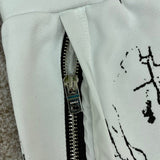 Close-up of Amiri t-shirt craftsmanship