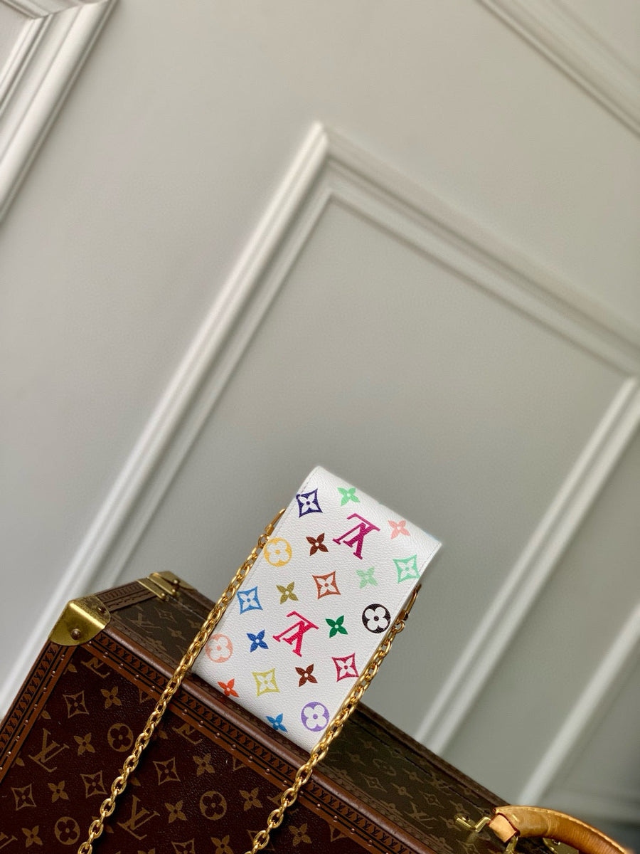 Louis Vuitton Bags- Louis Vuitton Lou x Murakami Metis Phone Pouch Elegant Everyday Designer Handbag