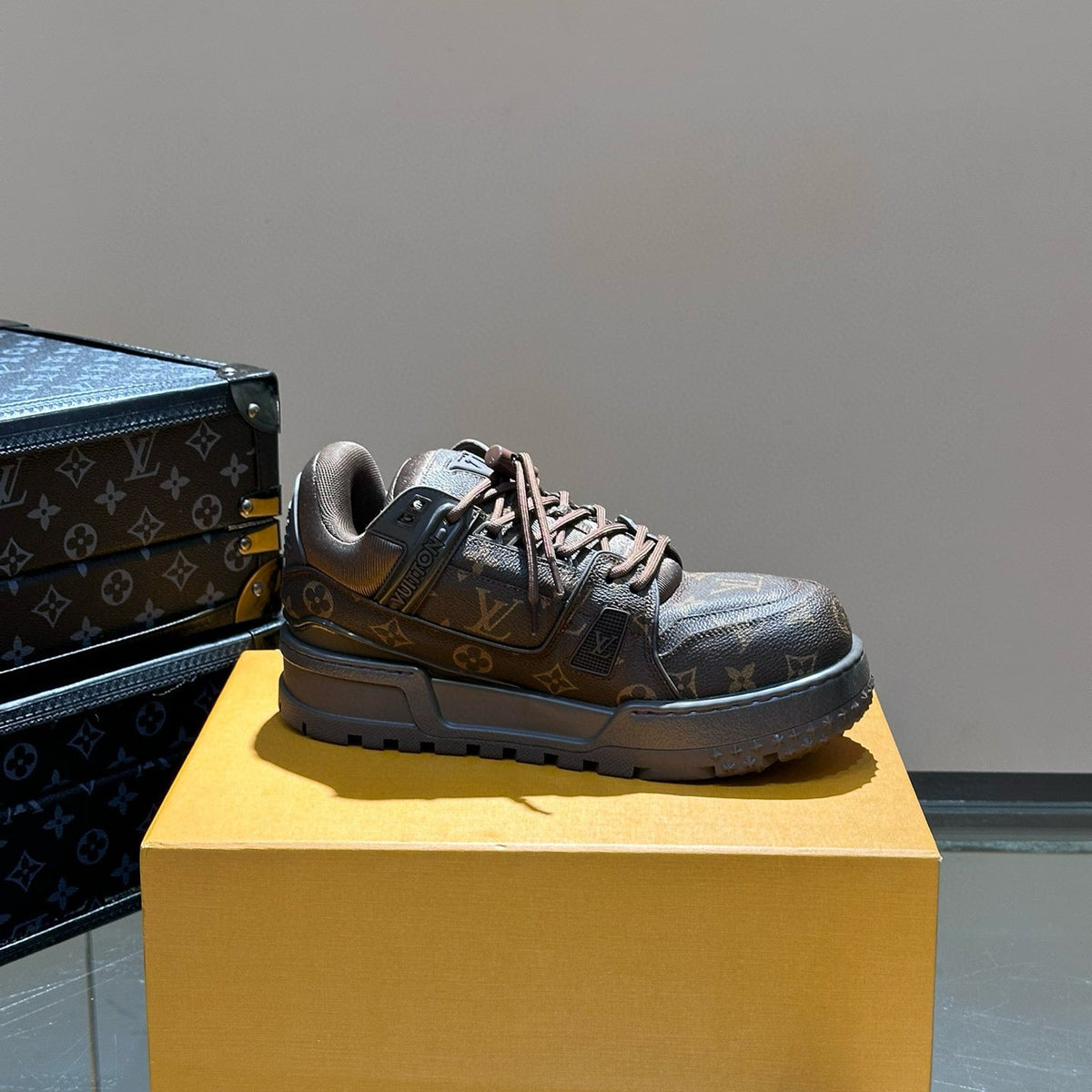 Louis Vuitton Shoes- Louis Vuitton Lou Trainers Luxury Lifestyle Designer Footwear