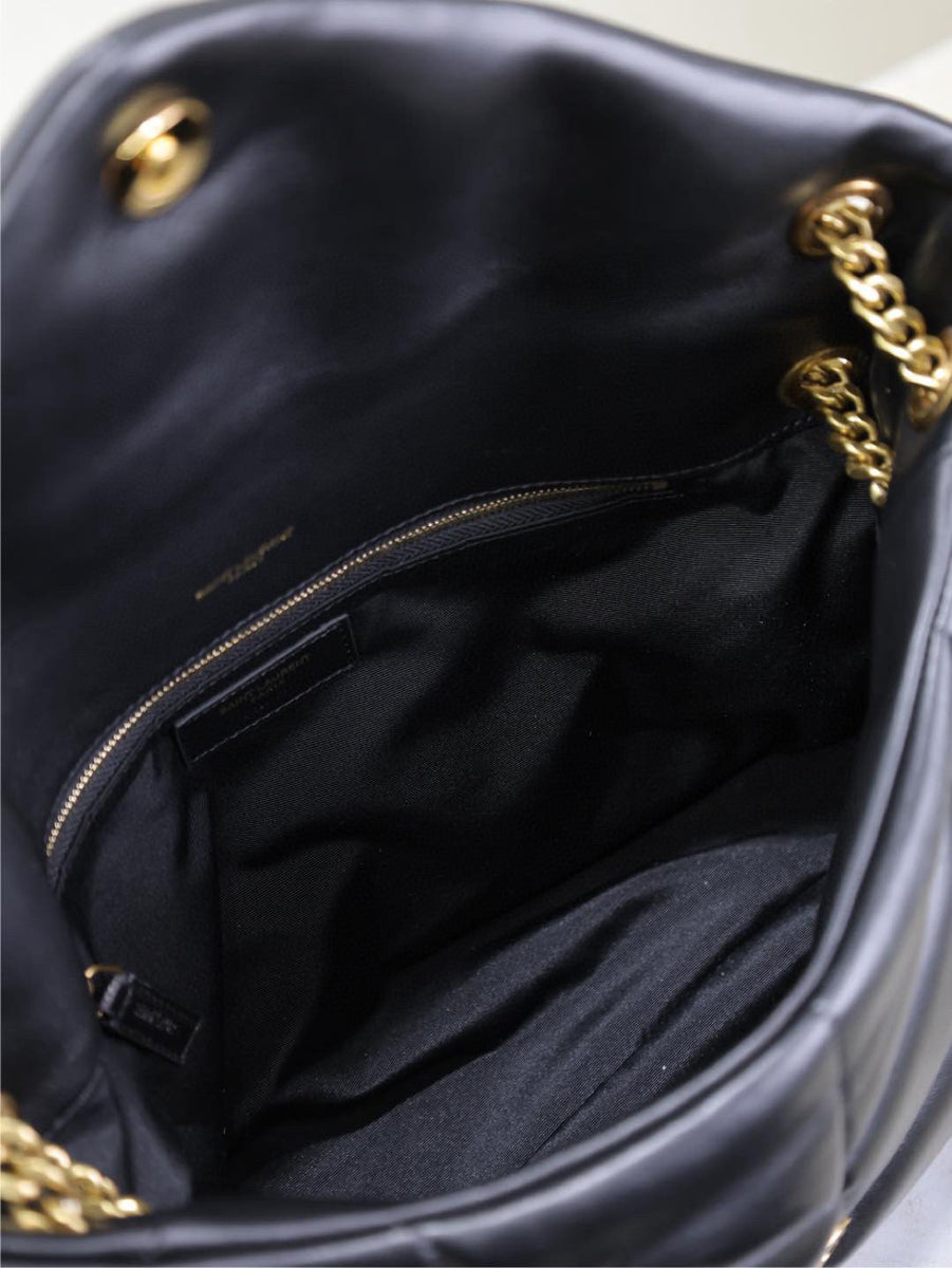 Saint Laurent Bags- Saint Laurent Loulou Medium Puffer Bag Elegant Everyday Designer Handbag