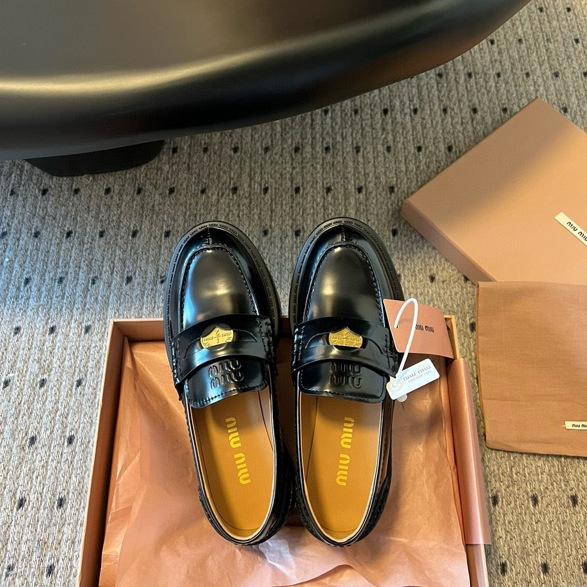 Shoes- Miu M Loafers Comfortable Everyday Designer Shoes