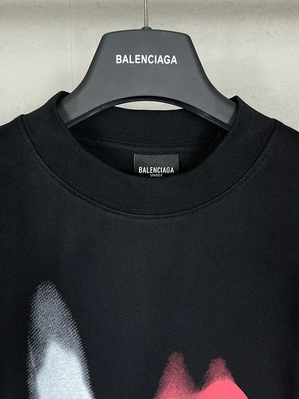 Close-up of Balenciaga designer clothing craftsmanship