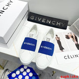 Givenchy Chocolate Brown Chunky Platform Sneakers - Side Profile View