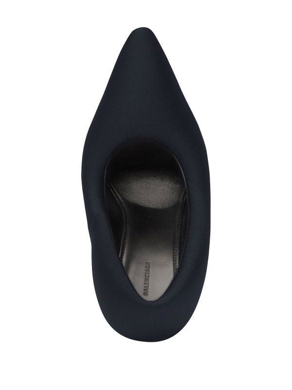 Balenciaga premium pumps detail and craftsmanship close-up