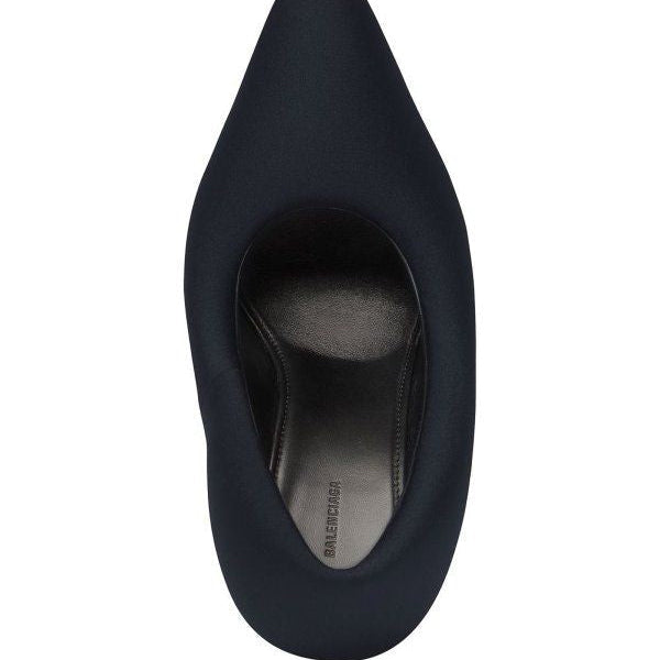 Balenciaga premium pumps detail and craftsmanship close-up