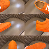 Hermès Camel Combat Boots - Heel Detail View