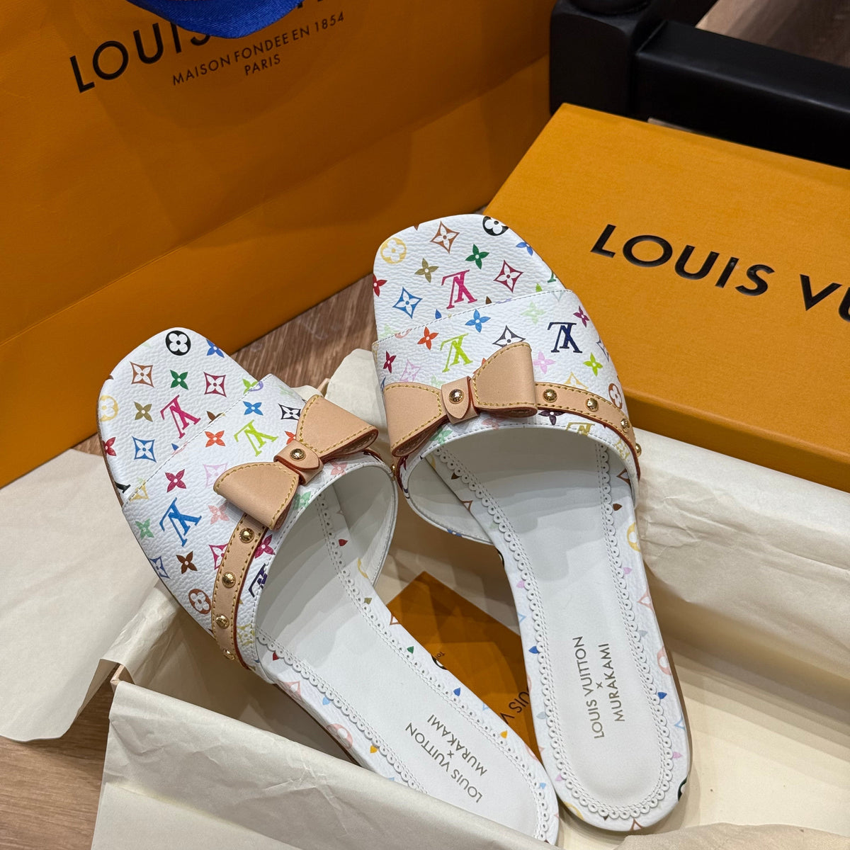 Louis Vuitton Accessories- Louis Vuitton Lou Mules Premium Everyday Designer Accessory