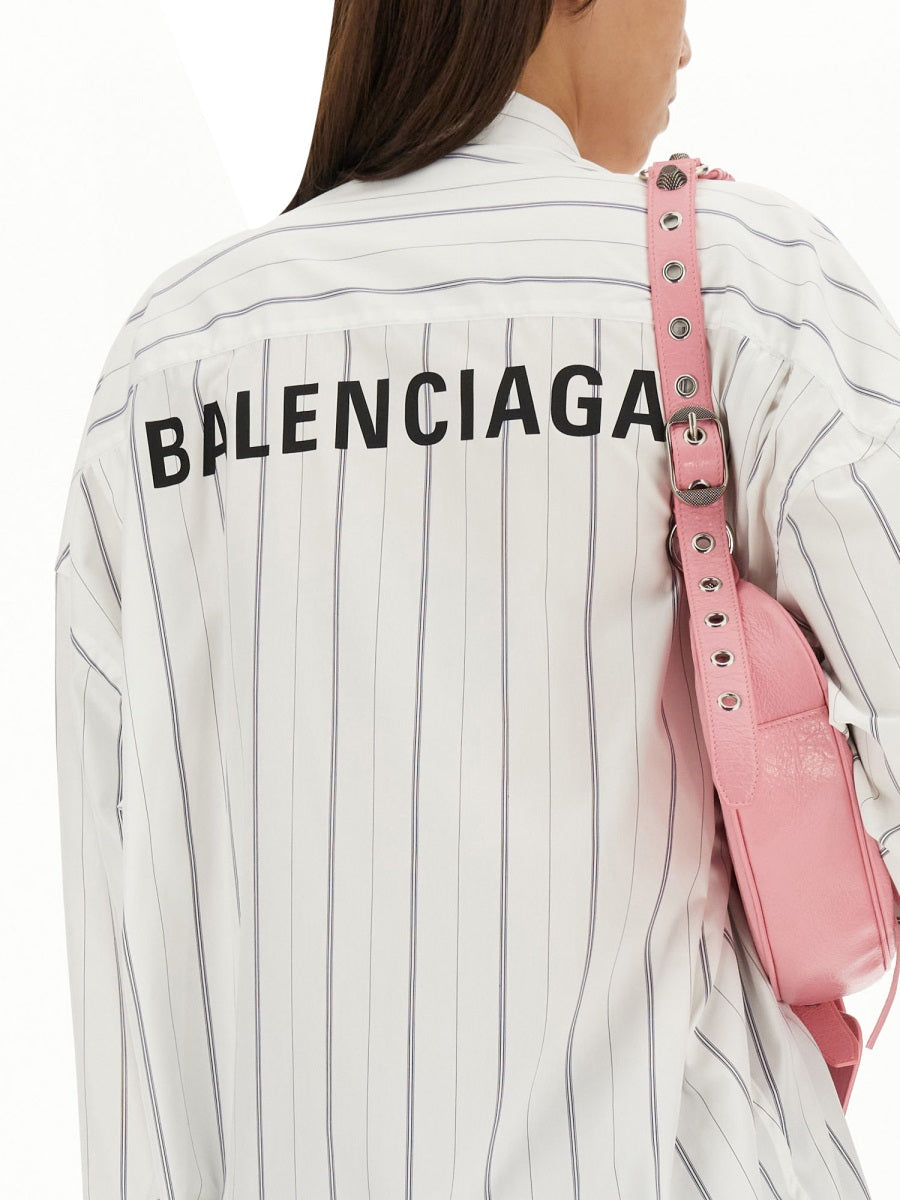 Balenciaga premium shirts detail and craftsmanship close-up