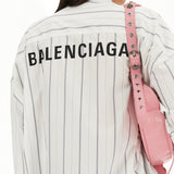 Balenciaga premium shirts detail and craftsmanship close-up