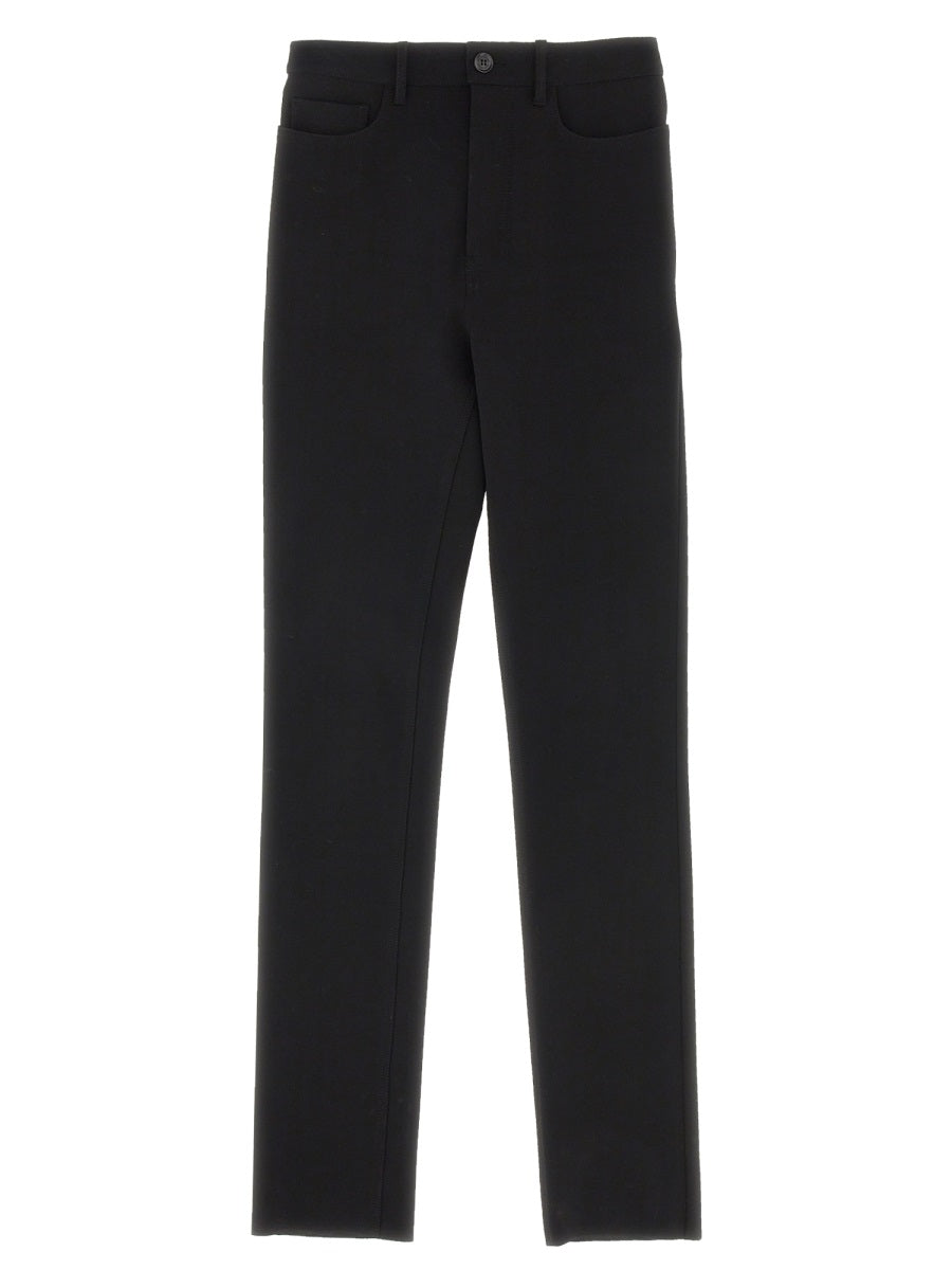 Balenciaga Jeans? BALENCIAGA Skinny Leg Women's Jeans with Belt Loops Premium Designer Denim Jeans