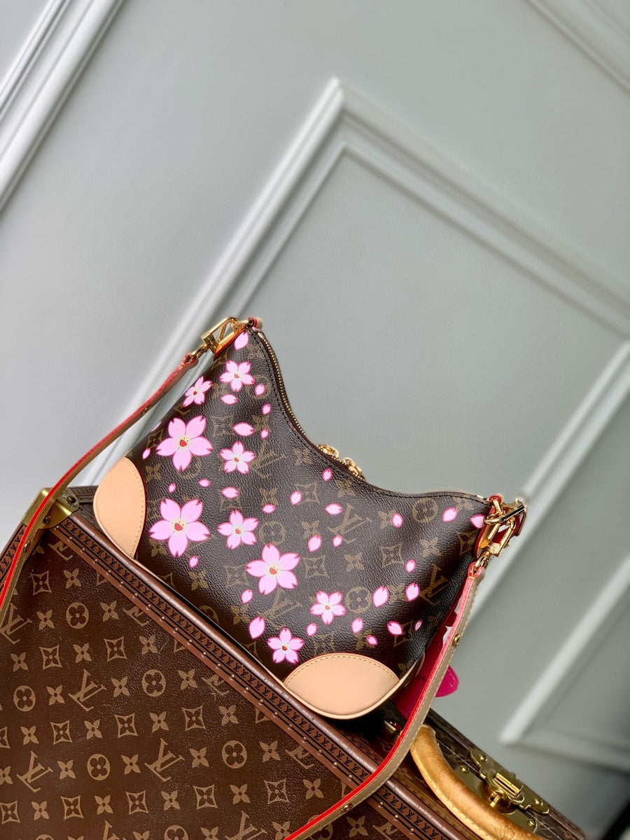 Louis Vuitton Bags- Louis Vuitton Lou x Murakami Boulogne Bag Elegant Everyday Designer Handbag