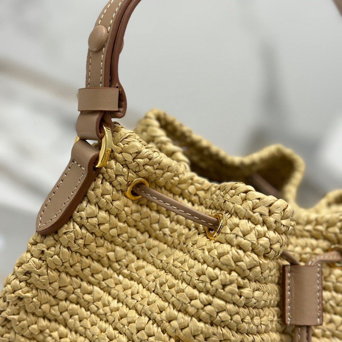 Bags- Pd Crochet Mini Bucket Bag Elegant Everyday Designer Handbag