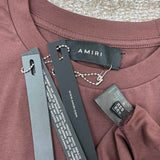 Amiri luxury t-shirt detail shot
