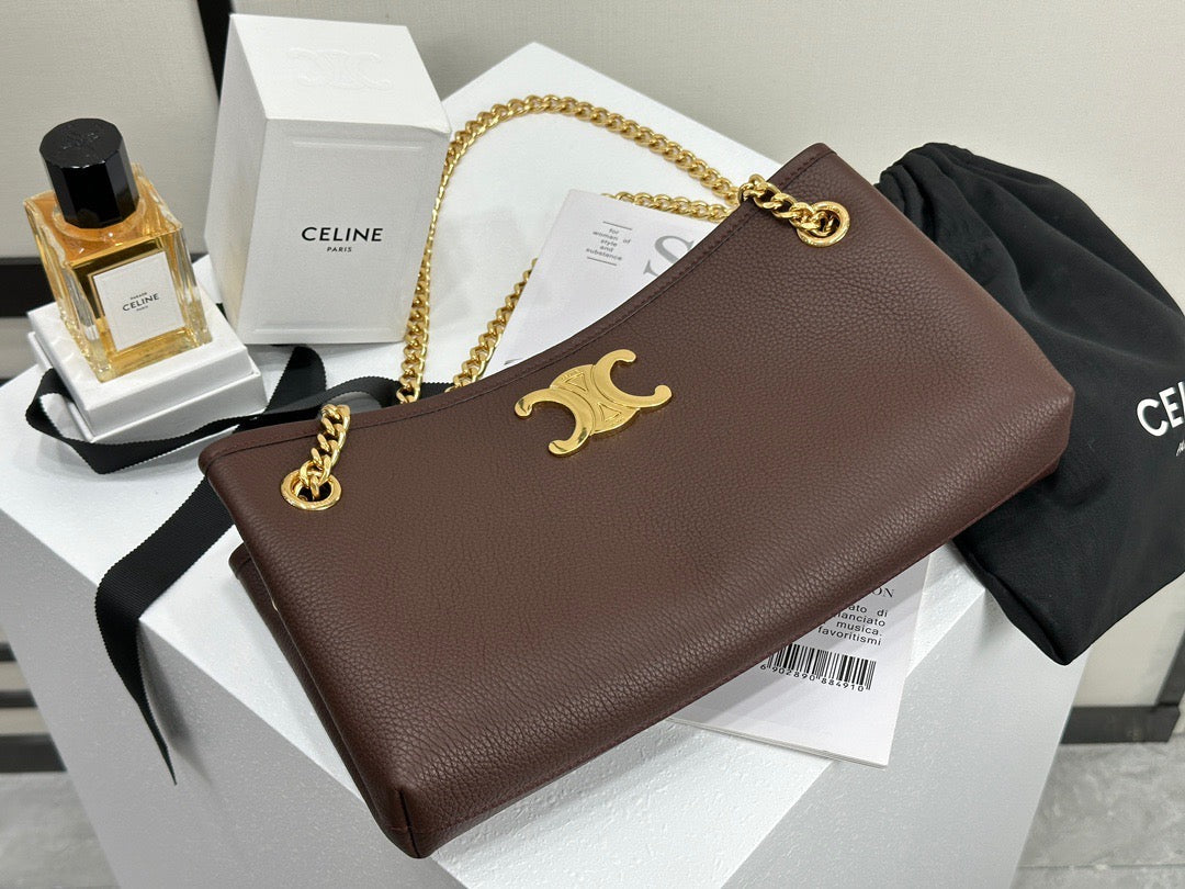 Bags- Cel Medium Newspaper Bag Elegant Everyday Designer Handbag