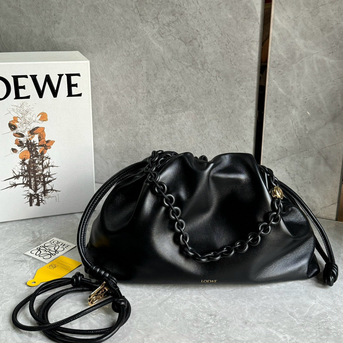 Bags- Loew Large Flamenco Bag Premium Designer Shoulder Bag