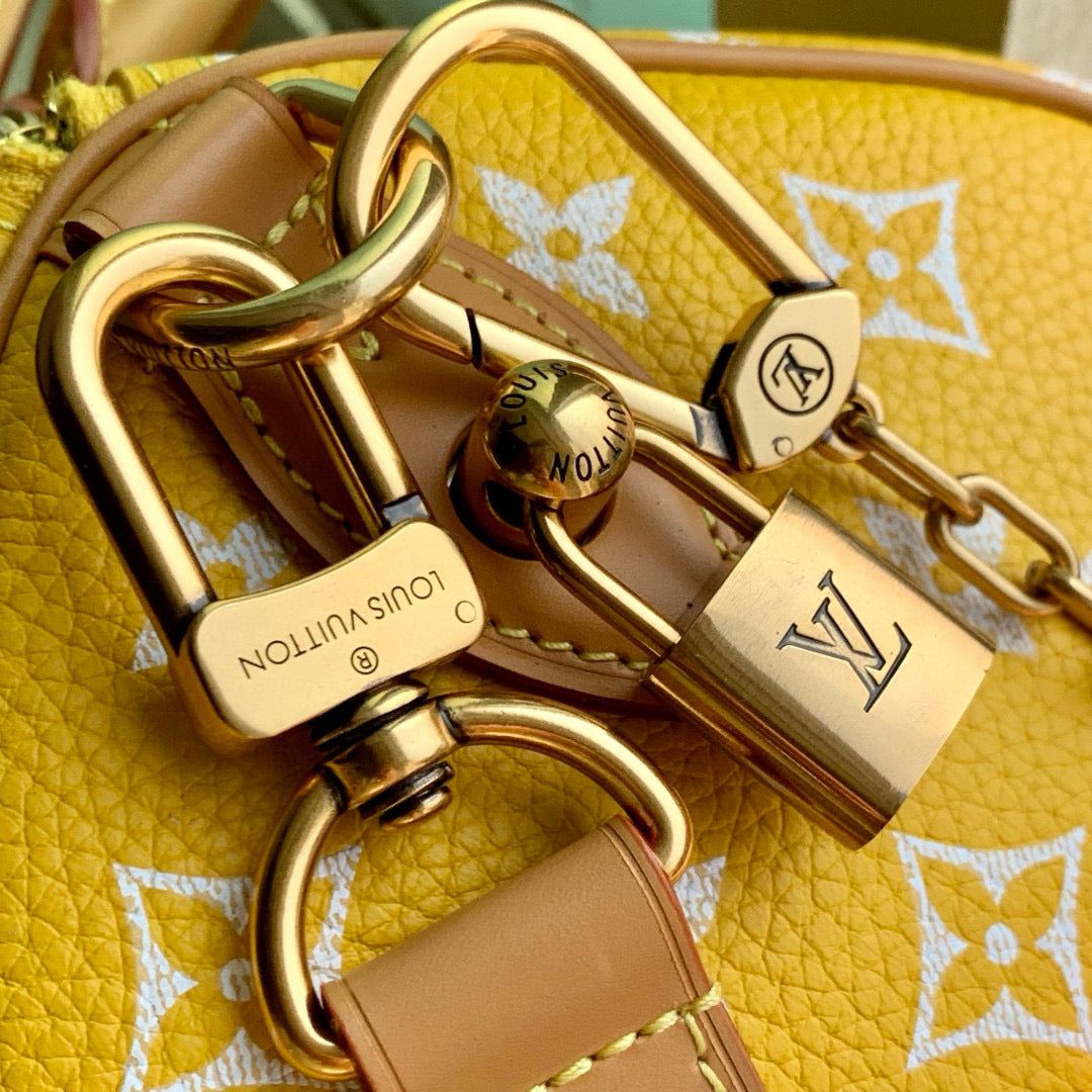 Louis Vuitton Bags- Louis Vuitton Lou Speedy P9 25 Bag Elegant Everyday Designer Handbag