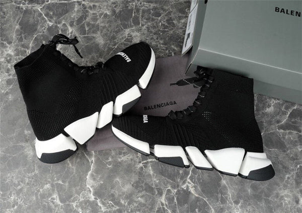 Balenciaga Grey Classic Ballet Flats - Detail Shot of Craftsmanship