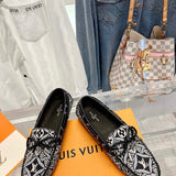 Louis Vuitton shoes Style 320 - editorial style shot