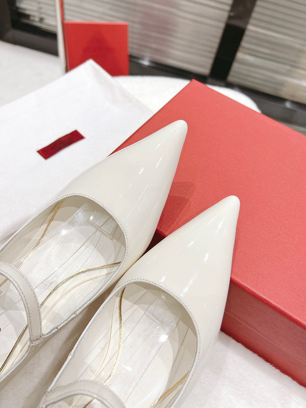 Valentino Garavani designer shoes full view