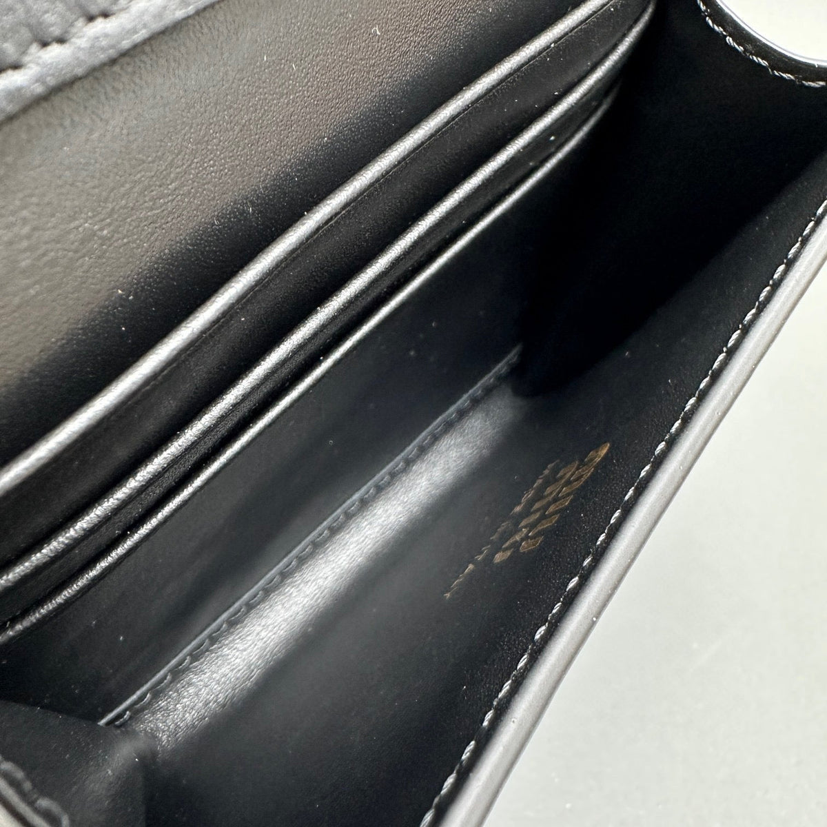 Wallets- Miu M Shoulder Strap Wallet Premium Leather Designer Wallet