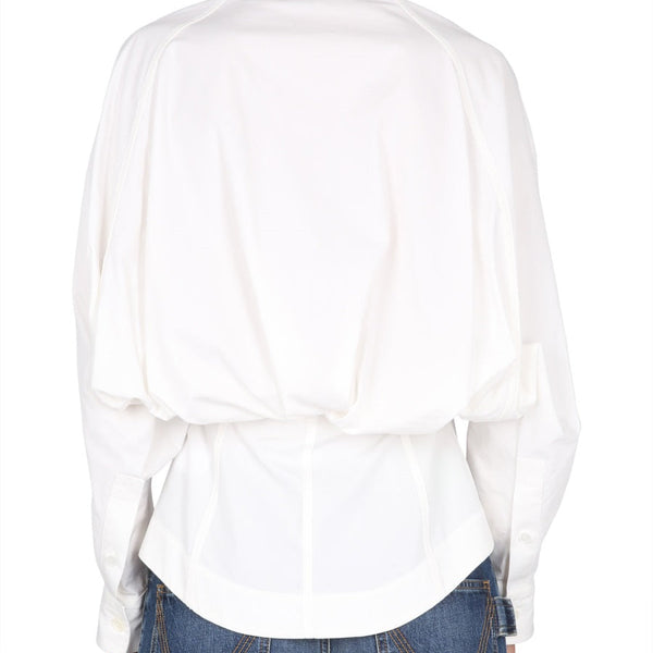 Bottega Veneta Tops? Bottega Veneta Women Compact Cotton Shirt Elegant Everyday Designer Top