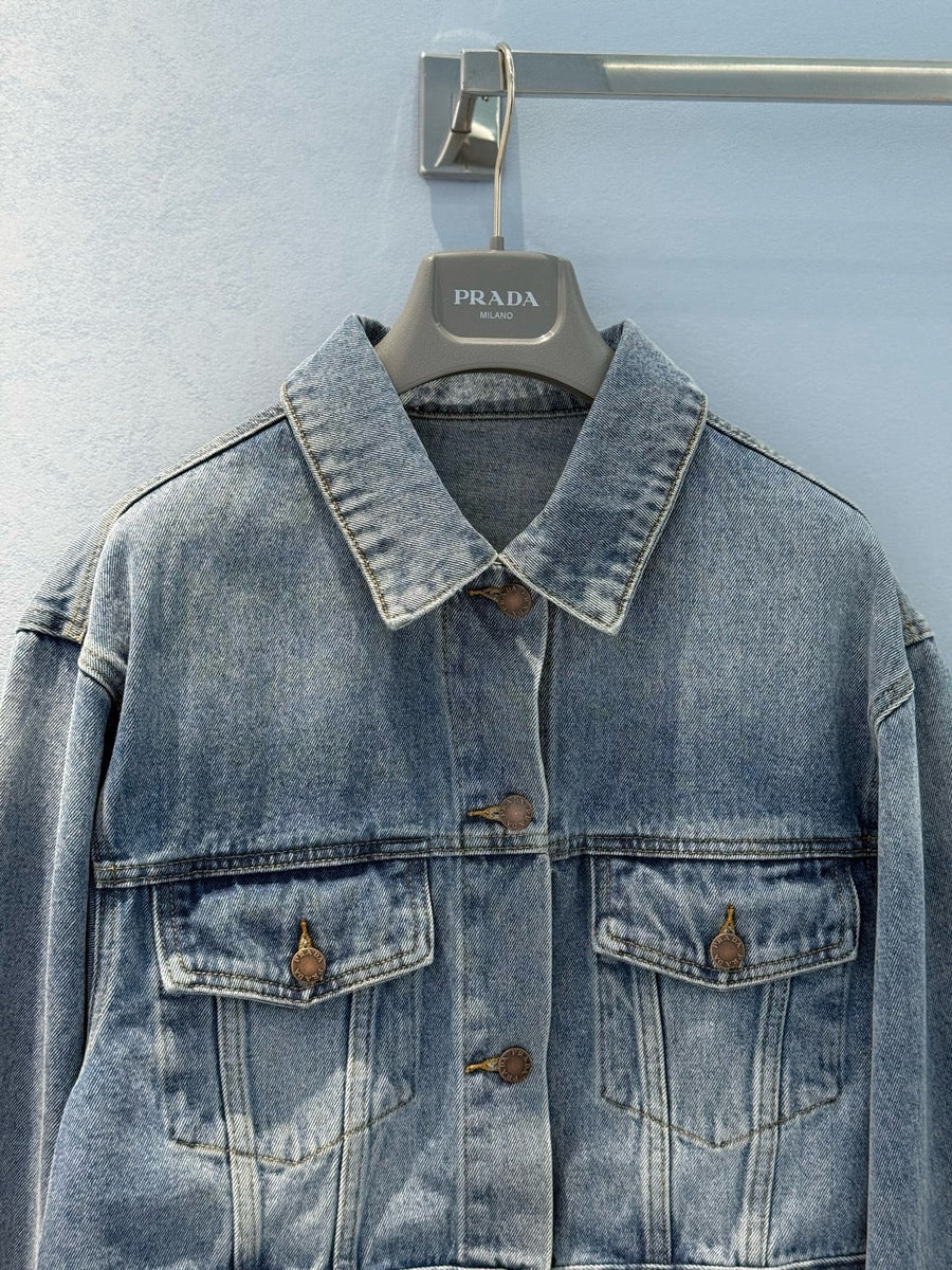 Jackets- Pd Denim Jacket Stylish Everyday Designer Outerwear