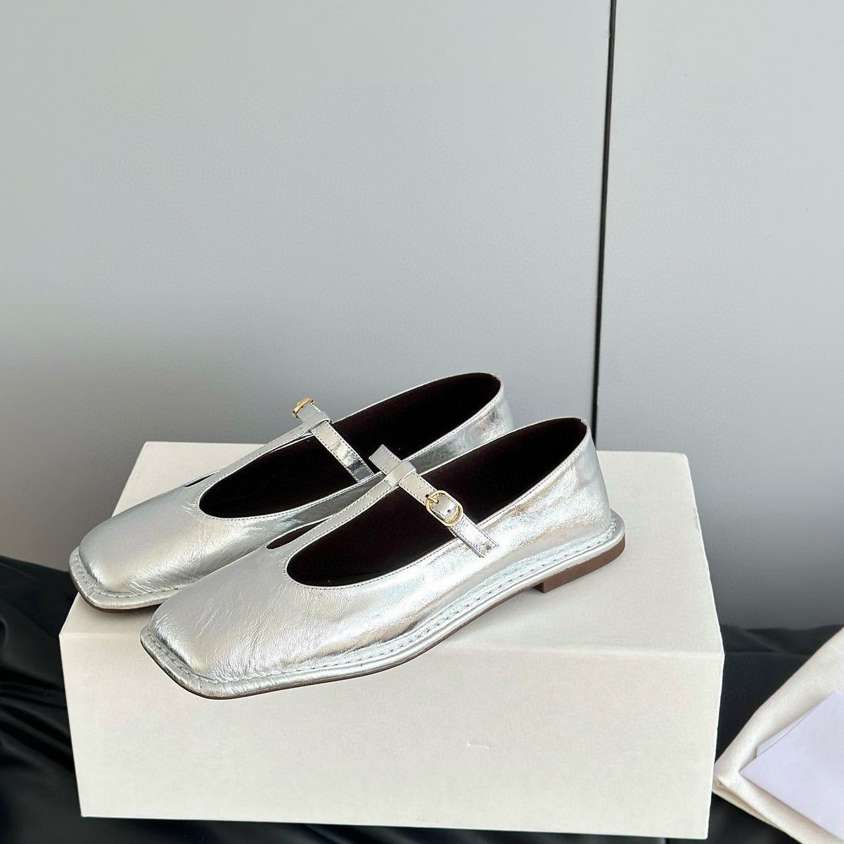 The Row Accessories- The Row T Strap Flats Premium Everyday Designer Accessory