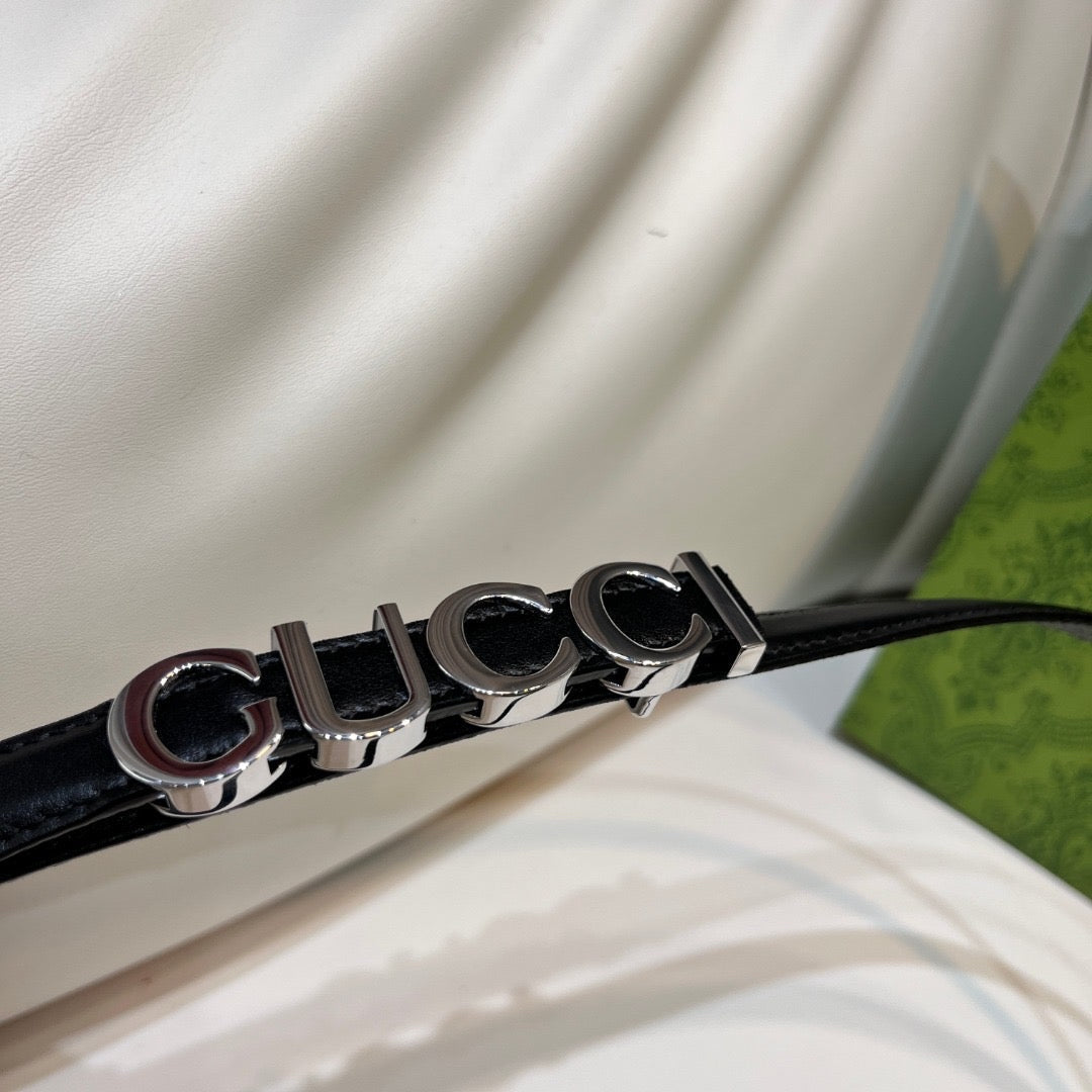 Gucci Belts- Gucci Belt 1.5 Cm Classic Everyday Designer Belt