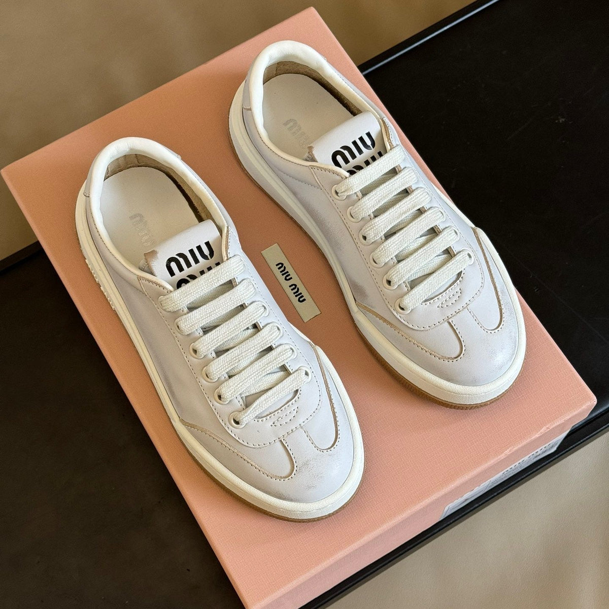 Shoes- Miu M Trainers Comfortable Everyday Designer Shoes