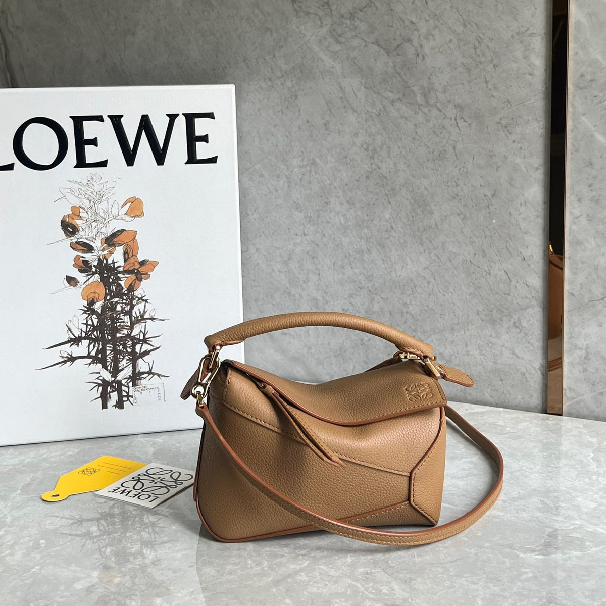 Bags- Loew Mini Puzzle Edge Bag Luxury Designer Leather Handbag
