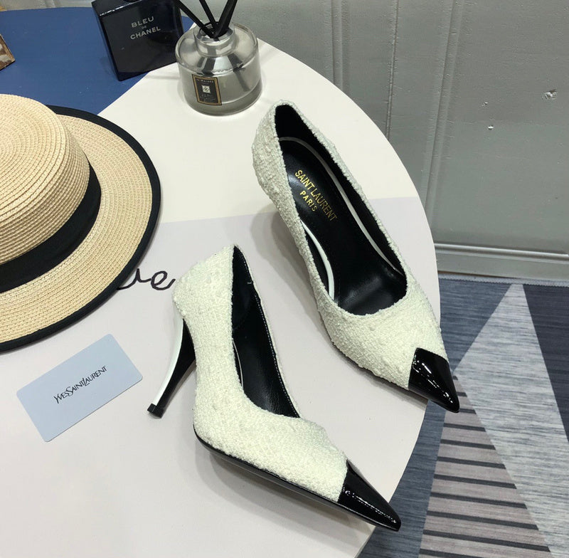 Saint Laurent shoes front view designer style