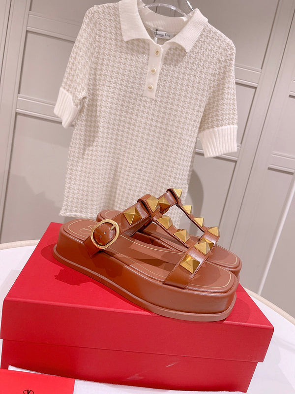 Valentino Garavani shoes front view designer style