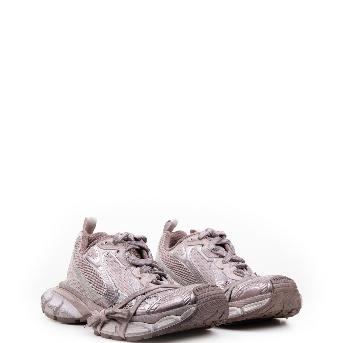 Balenciaga Shoes- BALENCIAGA Low-Top Mesh Sneakers for Men - 3XL Size Premium Designer Casual Shoes