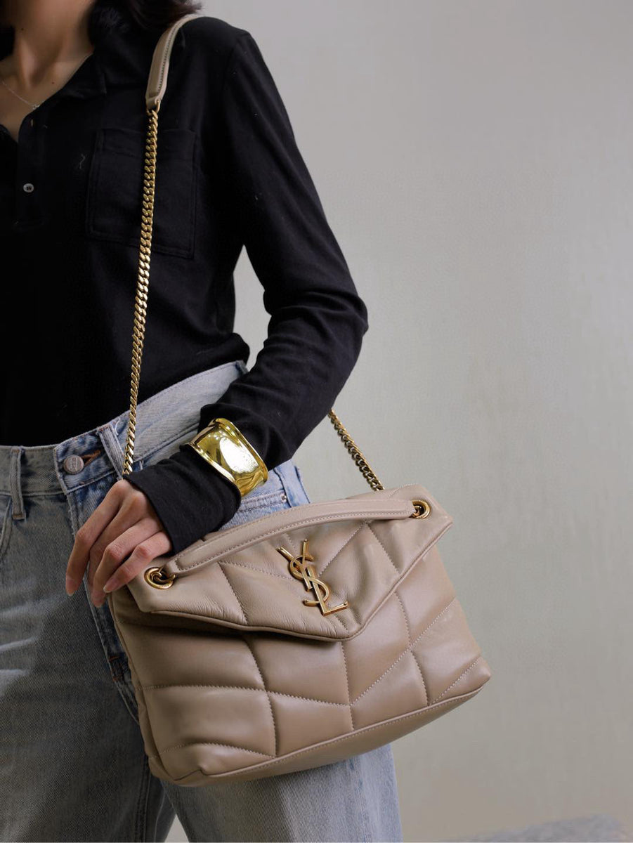 Saint Laurent Bags- Saint Laurent Loulou Puffer Small Bag Premium Designer Shoulder Bag