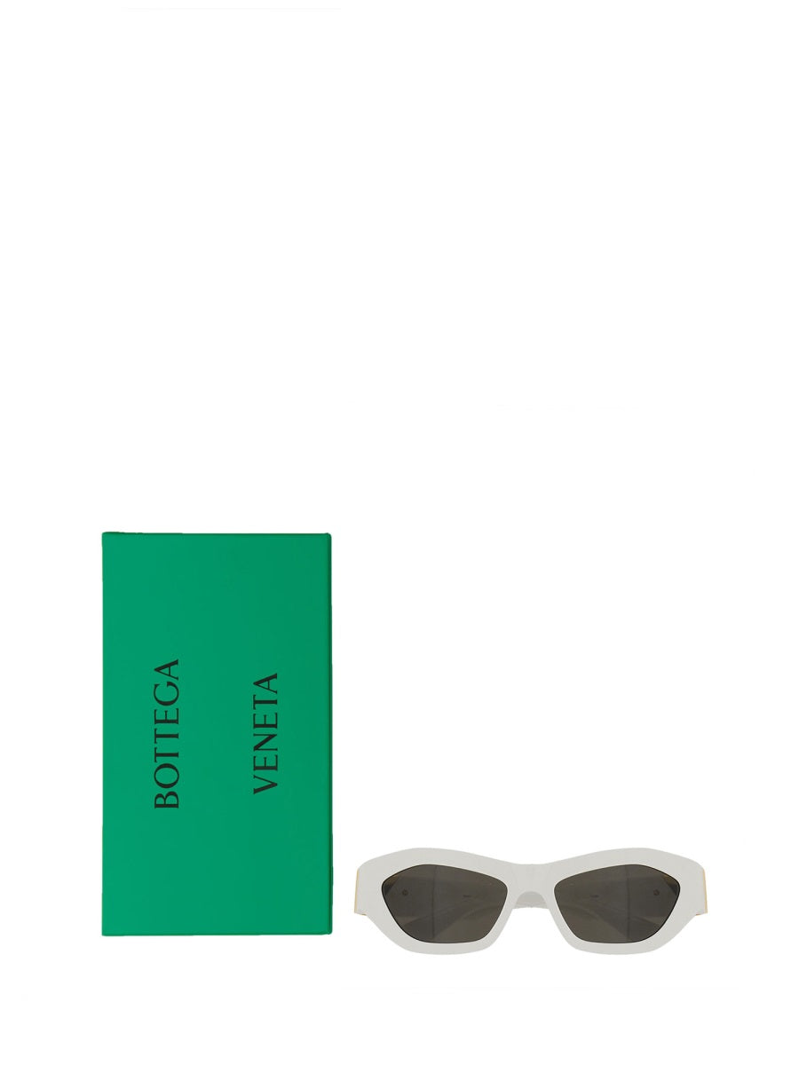 Bottega Veneta premium sunglasses detail and craftsmanship close-up