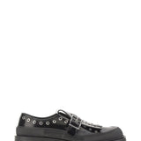 Alexander McQueen slides luxury designer piece front view