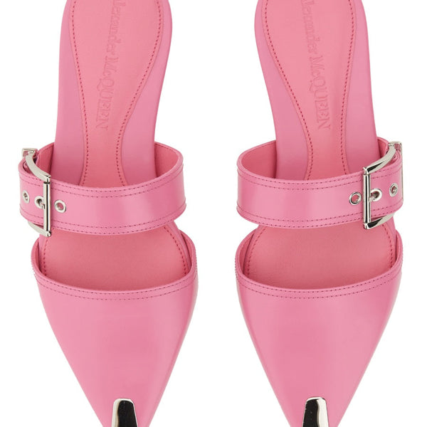 Alexander McQueen Shoes? Alexander Mcqueen Women Mule Punk Premium Designer Casual Shoes